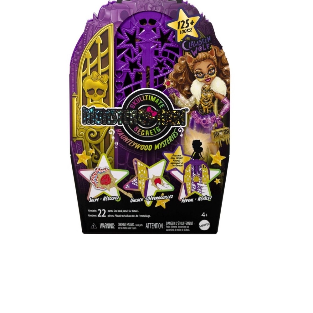 Monster High Skulltimate Secrets Hauntlywood Mystery Doll , Clawdeen Wolf. NEW!! - Picture 2 of 8
